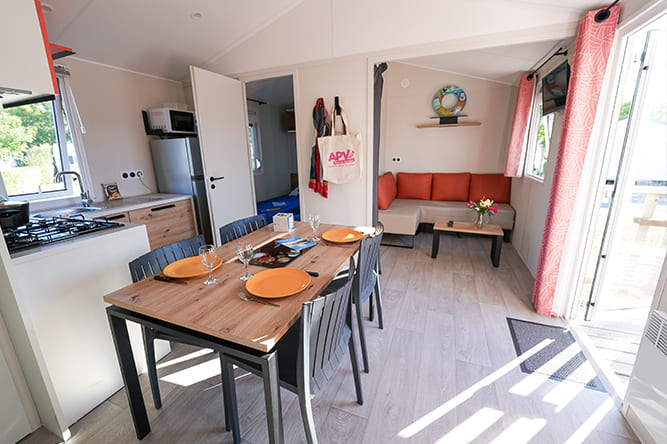 Mobil-home Camping Le Domaine des Guifettes