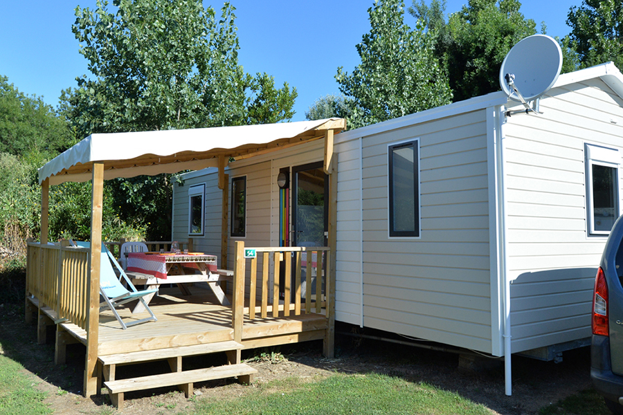 Mobil-home Camping Le Domaine des Guifettes