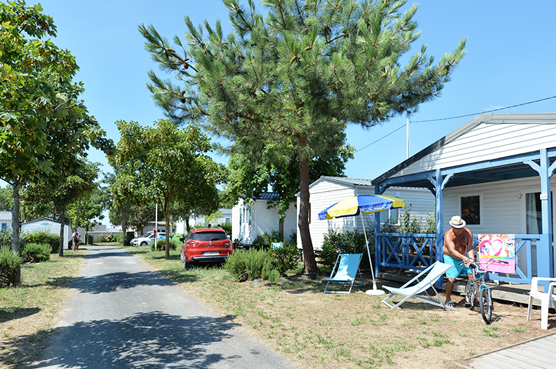 Mobil home Camping Le Pavillon Bleu Vendée La Faute sur mer