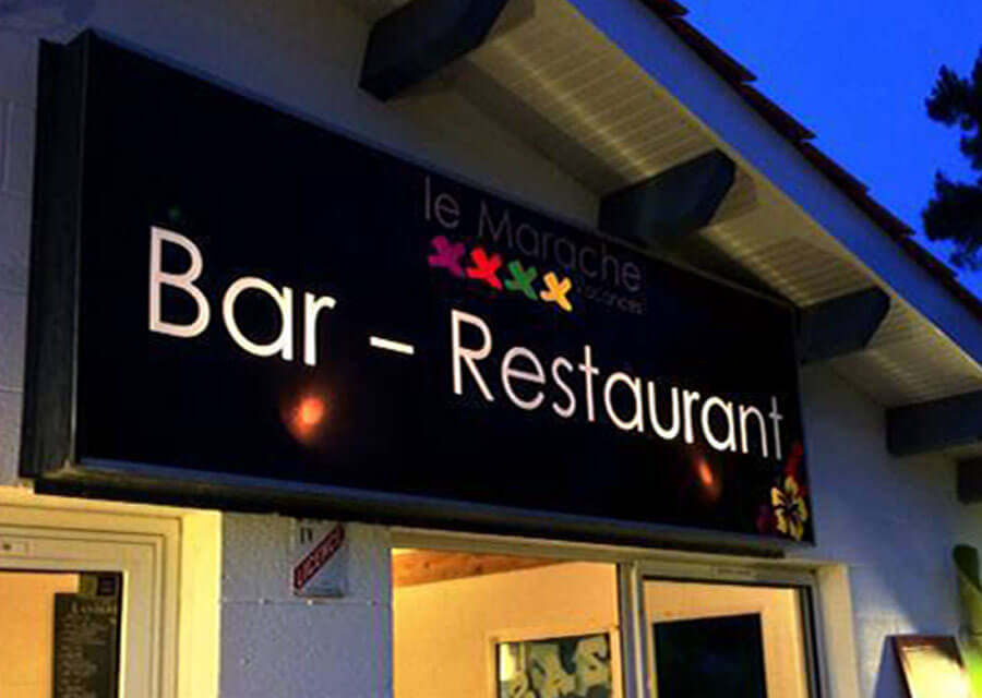 Camping Biganos avec bar restaurant