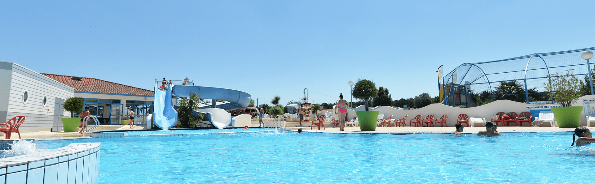 Vendee Campsite with swimming pool