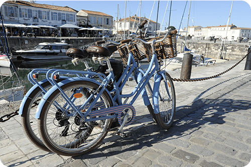 cycling at Saint Martin port