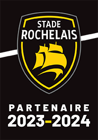 Stade Rochelais Logo partenaires 2023 2024 noir bd
